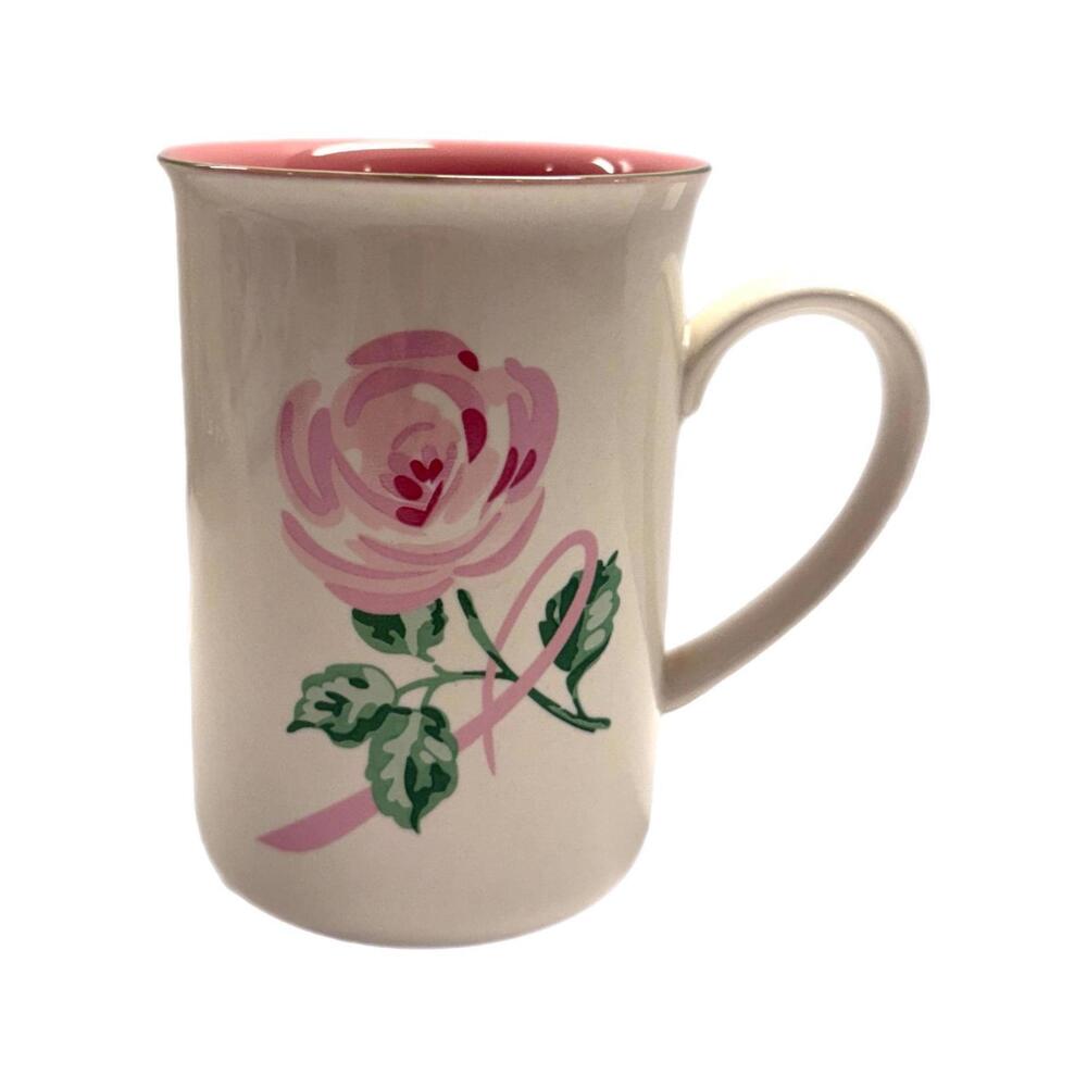 Vintage Avon Breast Cancer Crusade Ceramic Coffee Mug